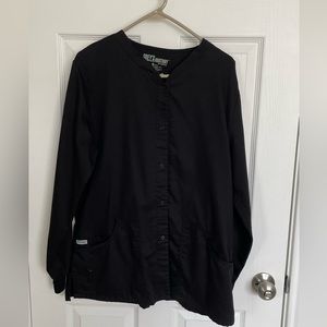 Grey’s Anatomy black lab coat, size large